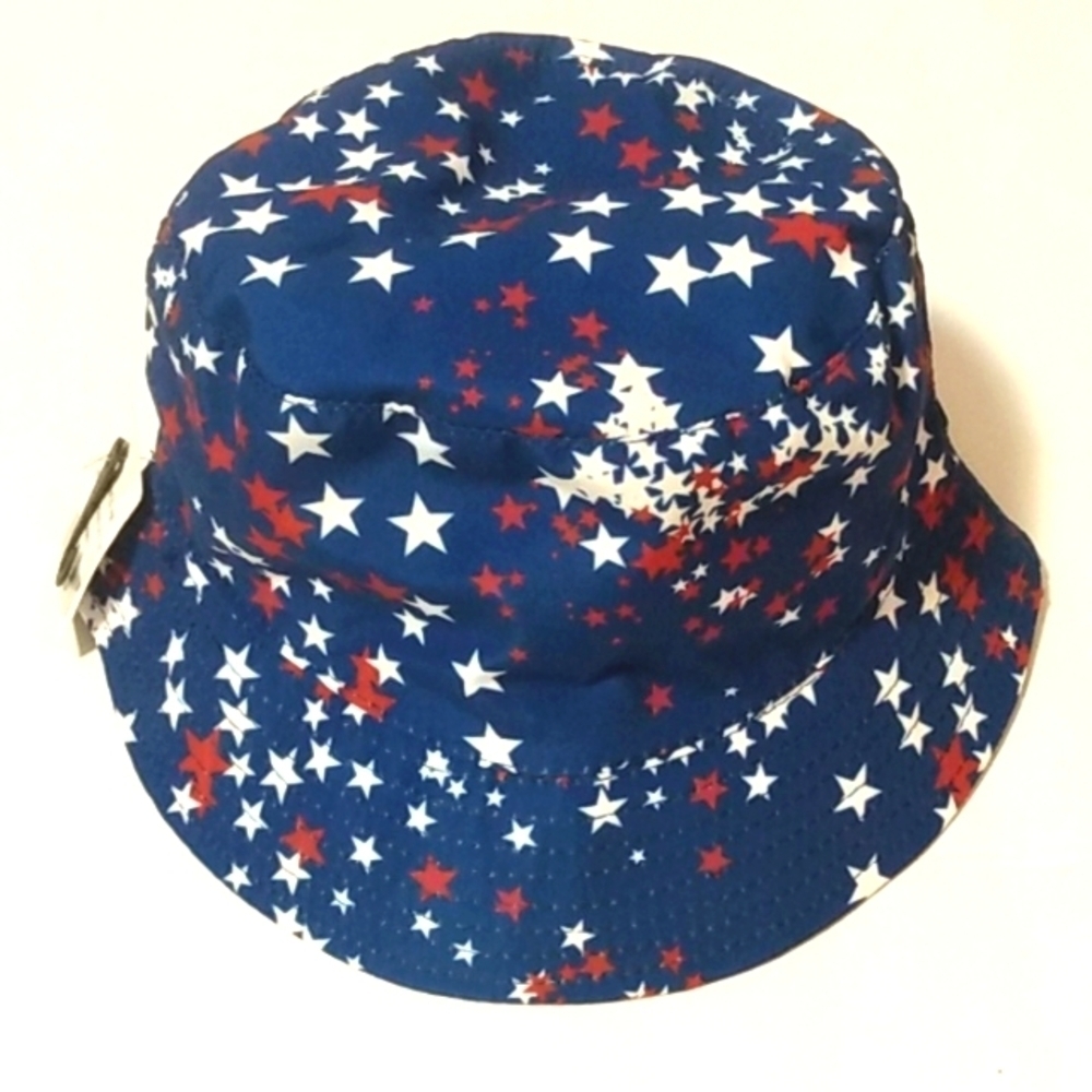 AMERICANA ALL STARS YOUTH BOYS BUCKET HAT SUN BEACH HAT SIZE OS NWT